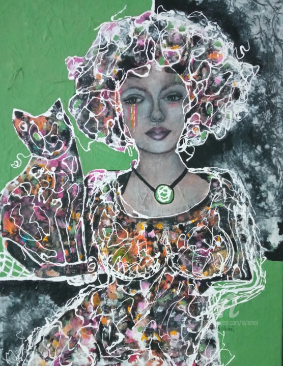绘画,  35.4x27.6 in 