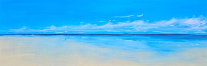 Malerei mit dem Titel "Summerday" von Sophia Kühn, Original-Kunstwerk, Acryl
