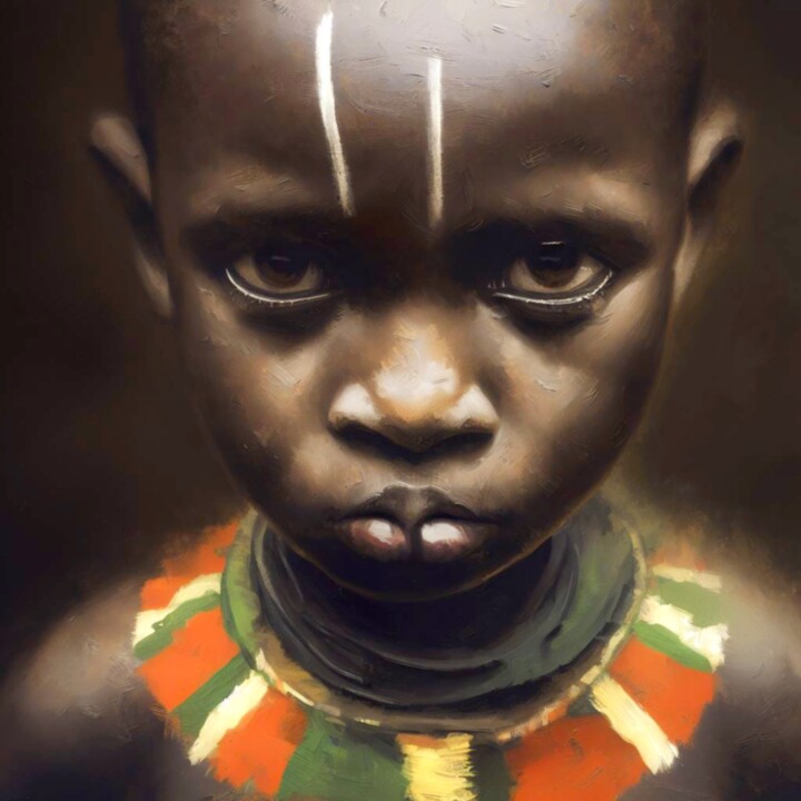 CHILDREN OF WAR (AFRICA) 7 数字艺术