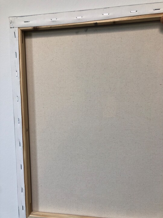 Back of the work