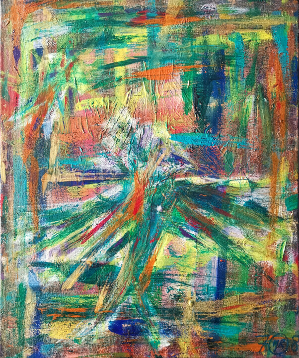 Birdman 绘画, 23.6x20.1 in
