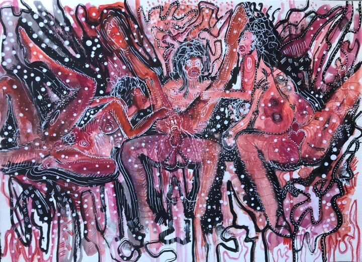 绘画,  11.7x16.5 in 