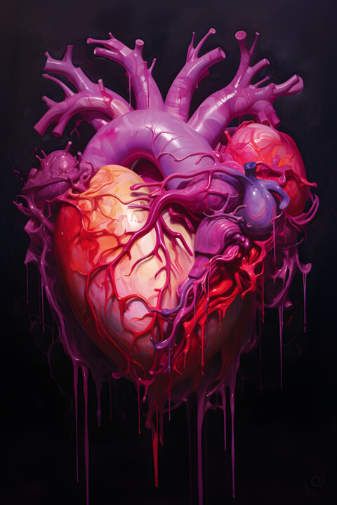 Vivid Heart 数字艺术
