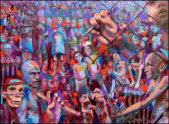 绘画,  42.5x59.8 in 