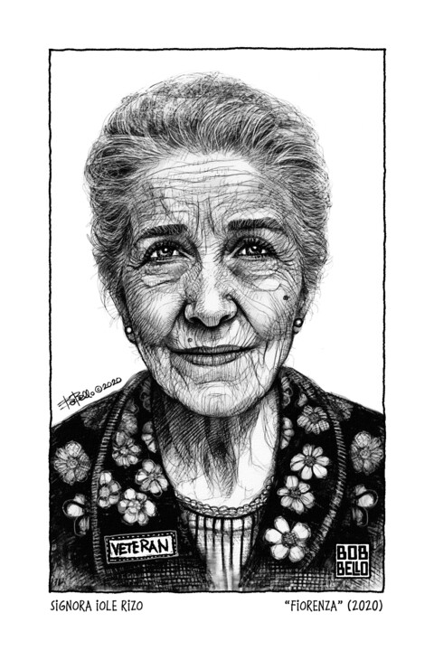 Signora Iole Rizo (Italian Mama) 数字艺术