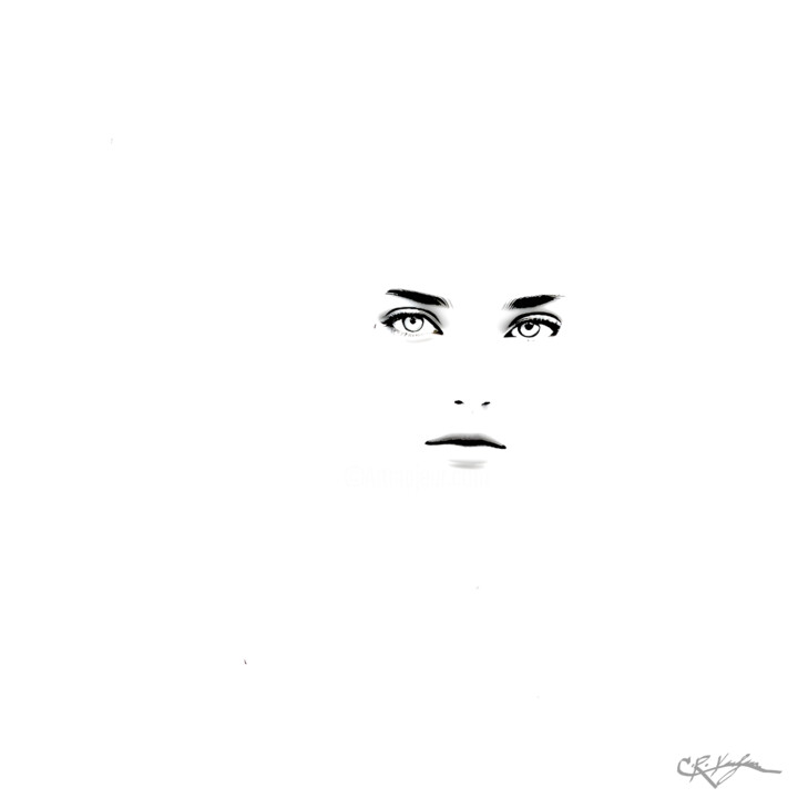 Digital Arts με τίτλο "Halftime" από C.R. Kunferman, Αυθεντικά έργα τέχνης, 2D ψηφιακή εργασία