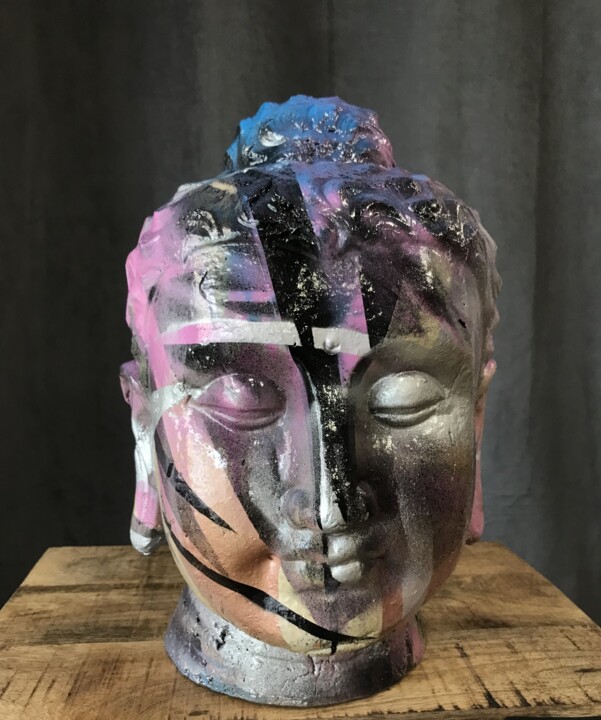 La Gardienne des Racines : Flamme de la Culture Tibétaine 雕塑, 25.6x18.1 in