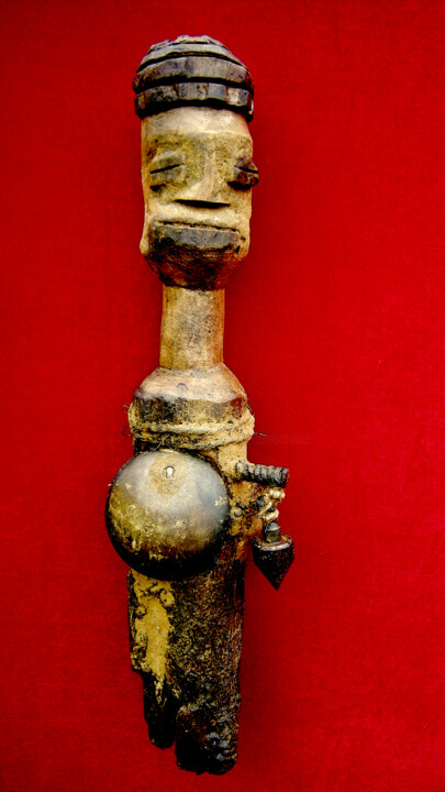 voodoo # 30 雕塑, 17.7x2.8 in