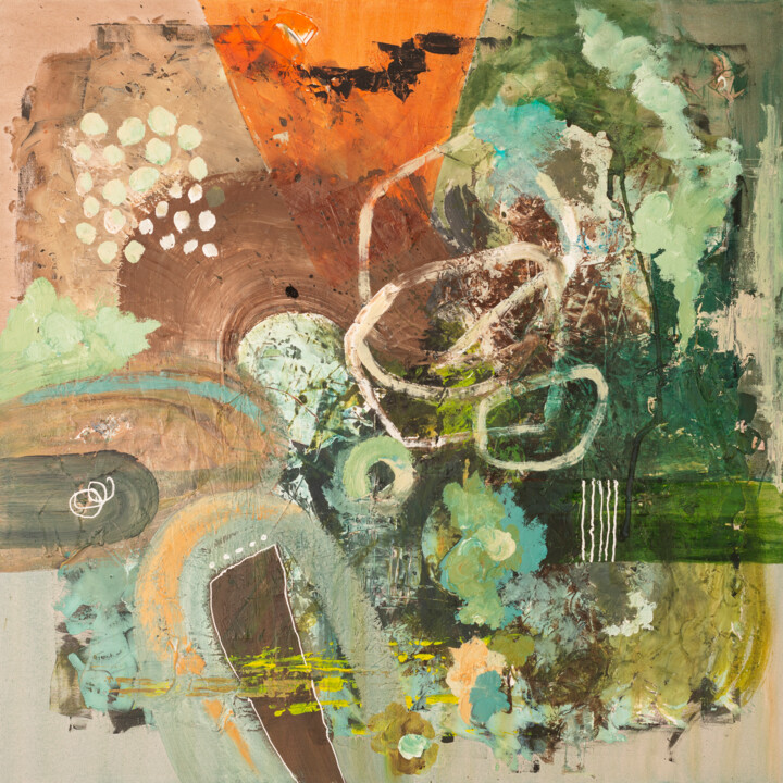 绘画,  39.4x39.4 in 