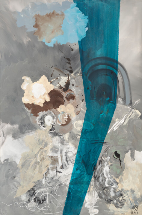 composizione_29_23 绘画, 47.2x31.5 in