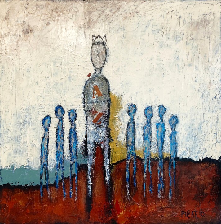 Le Maître d’École 绘画, 31.5x31.5 in