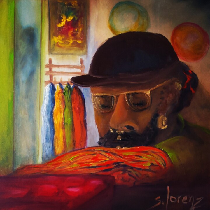 Barista Mr. Tatt 绘画, 20x20 in