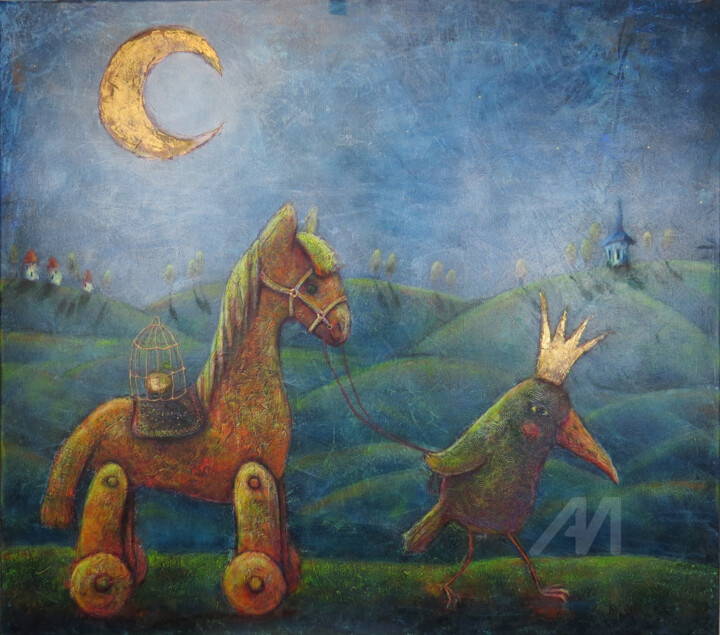 绘画,  31.5x35.4 in 