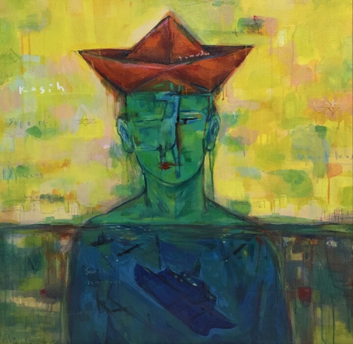 Love Monument 绘画, 31.5x31.5 in