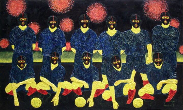 Dream Team 绘画, 23.6x39.4 in