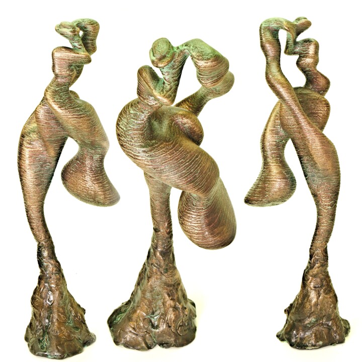 雕塑,  11.8x3.9 in 