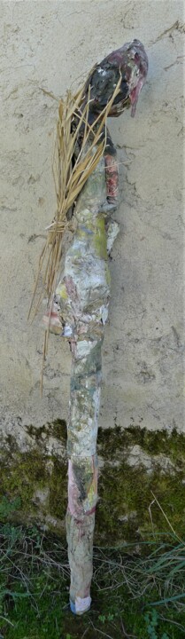 Afrique fetiche Scultura, 64,2x7,1 in