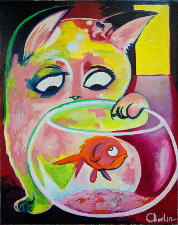 Fatal Attraction 绘画, 20x16 in