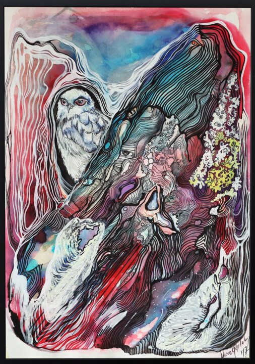 绘画,  19.7x13.8 in 