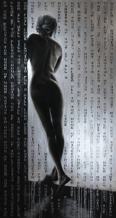 Peinture intitulée "Poema" par Aleksandra Voronovskaia (Vorona), Œuvre d'art originale, Pastel