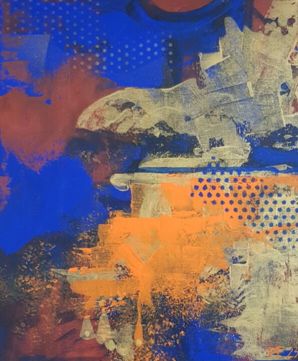 "Chimäre " Pittura, 23,6x19,7 in