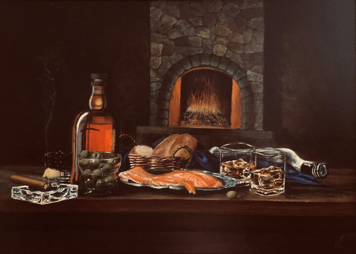 绘画,  19.7x27.6 in 