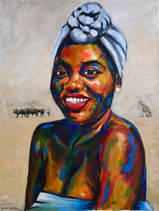Black essence 2 绘画, 48x36 in