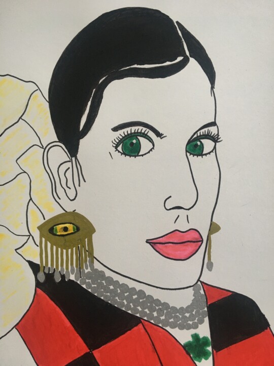 Femme 302 图画, 11.7x8.3 in