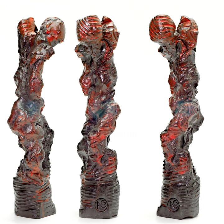 Adam 雕塑, 11.8x3.5 in
