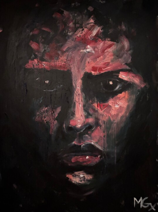 绘画,  48x36 in 