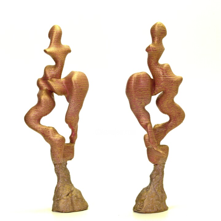 Schreitender Daedalus 雕塑, 11.8x3.5 in