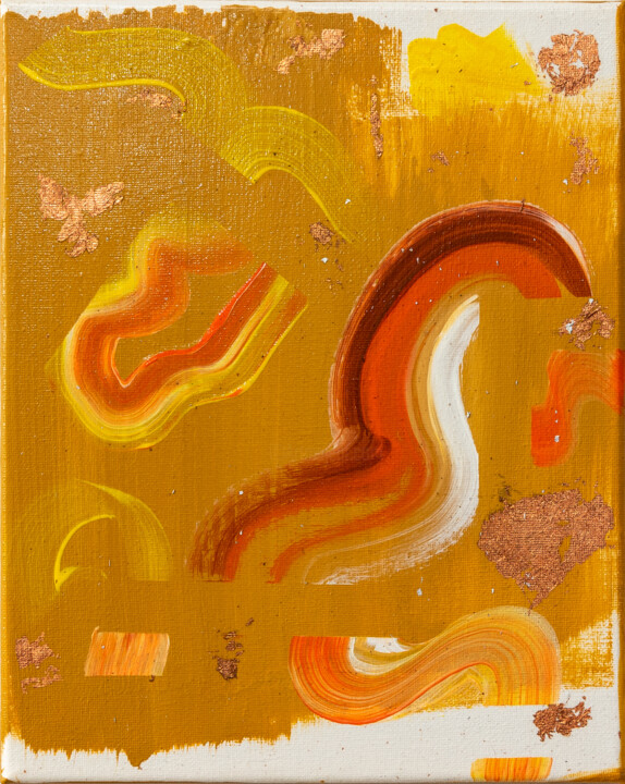 Emotional convoy 绘画, 11.8x9.5 in