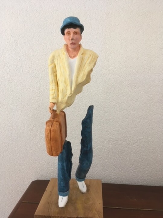 Le voyageur 2 雕塑, 20.5x7.5 in