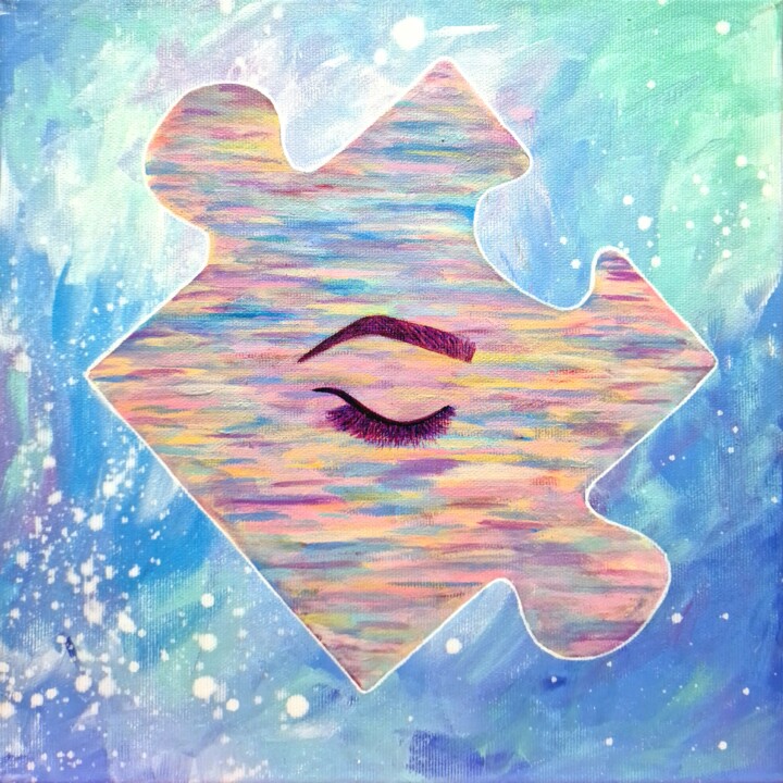 绘画,  11.8x11.8 in 