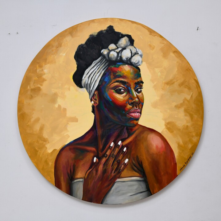 绘画,  48x48 in 