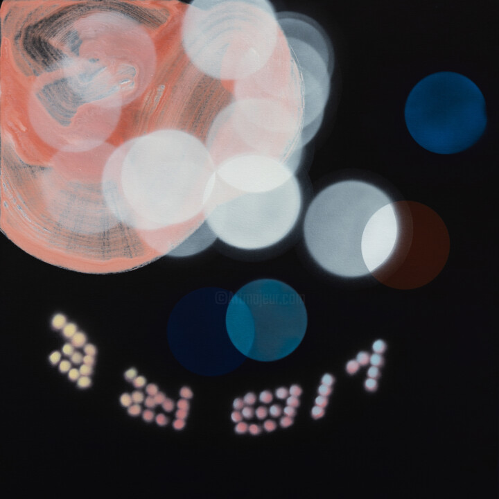 Lichter XLIX 绘画, 31.5x31.5 in