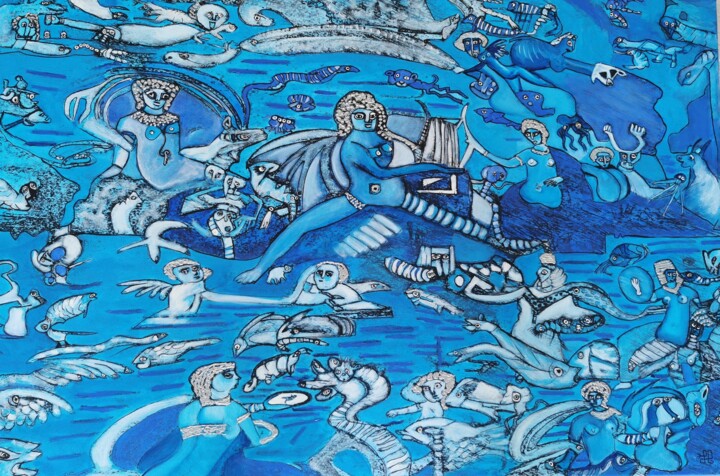 Peinture intitulée "23.16" par Laydev, Œuvre d'art originale, Acrylique