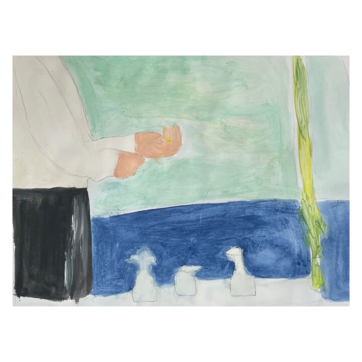 Bathroom 绘画, 12.2x12.2 in