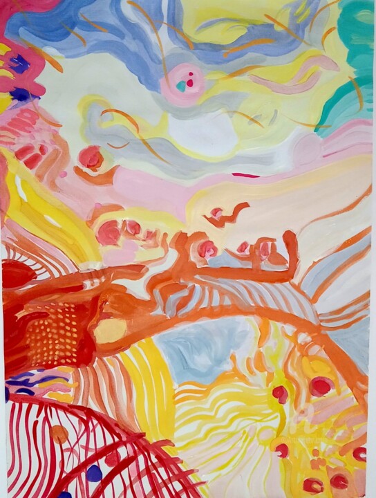 绘画,  23.2x16.5 in 