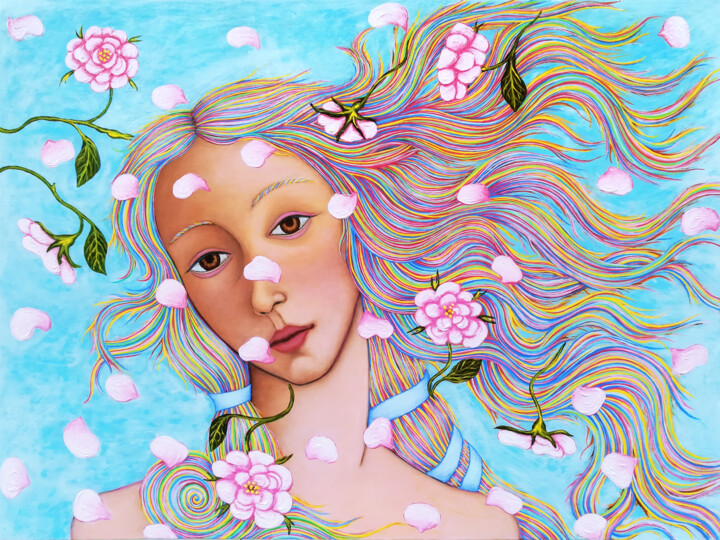 Симонетта 绘画, 23.6x31.5 in