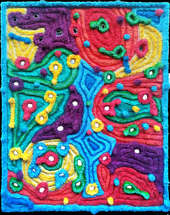 Эмпатоскоп 绘画, 25.2x20.5 in