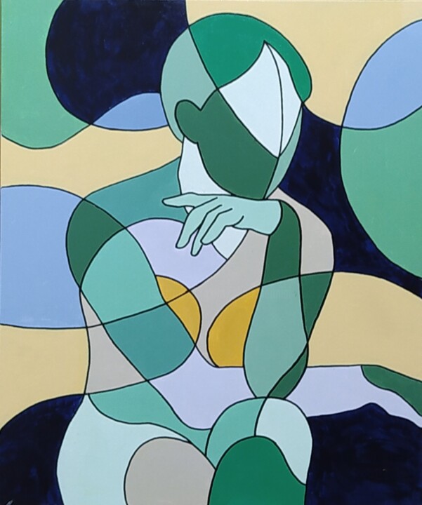 绘画,  23.6x19.7 in 