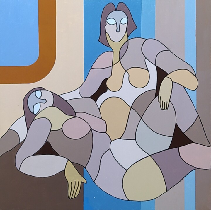 绘画,  23.6x23.6 in 