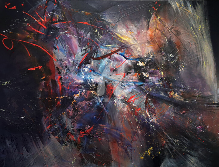 绘画,  51.2x66.9 in 
