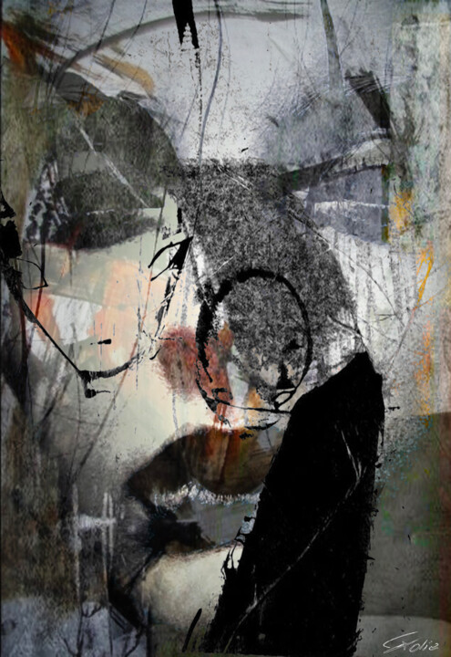 Green sens 绘画, 39.4x29.5 in