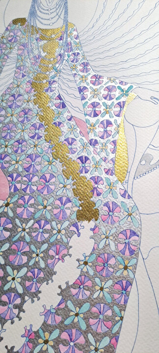 Steps of the making of the work