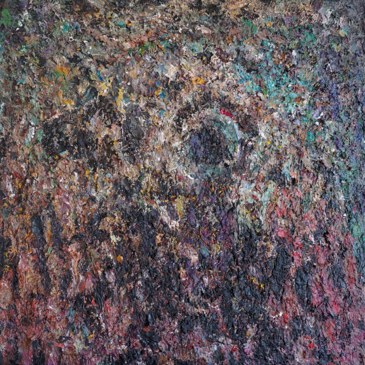 La licorne 绘画, 27.6x27.6 in