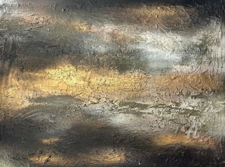 Painting titled "CORTEZ" by Keith Warne, Original Artwork, Acrylic