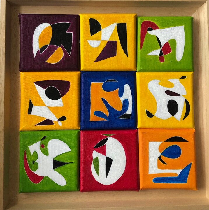 Les Minis 1 Malarstwo, 11,8x11,8 in