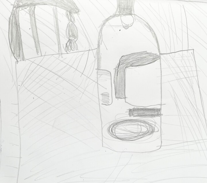 Moleskine Drawings 图画, 8.3x9.1 in